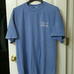 Men's blue t-shirt